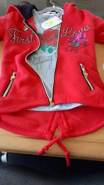Photo de l’avis officiel: CHILD FACE Ensemble de vêtements pour filles — risque: Blessures