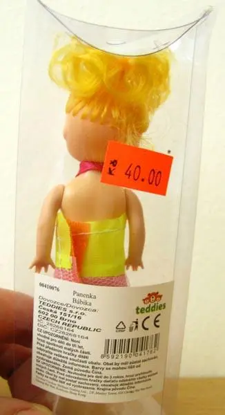 Foto do aviso oficial: Style Fashion Happy girl Boneca de plástico — risco: Químico