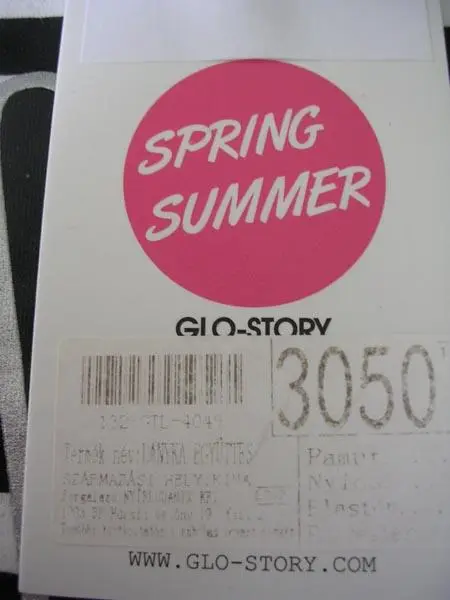 Photo de l’avis officiel: GLO-STORY SPRING SUMMER Ensemble de vêtements pour filles — risque: Étouffement
