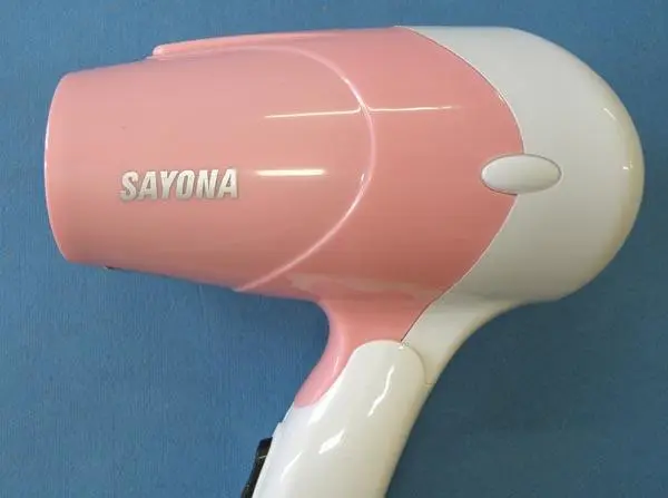 Photo de l’avis officiel: Sayona HAIR DRYER Sèche-cheveux — risque: Brûlures & Choc électrique