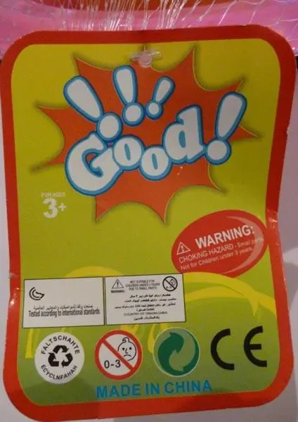 Foto do aviso oficial: Good! Baby Boneca de plástico — risco: Químico