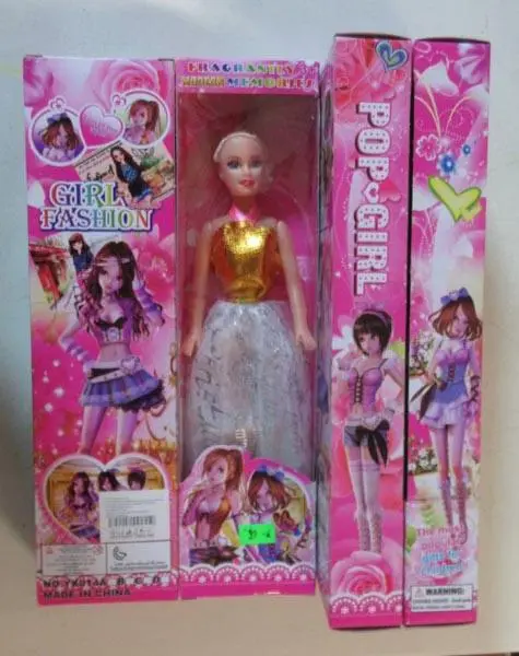 Foto do aviso oficial: GIRL FASHION Series Boneca de plástico — risco: Químico