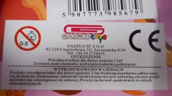 Photo de l’avis officiel: Gazelo Toys Vogue GIRL Ensemble de poupées en plastique — risque: Risque chimique