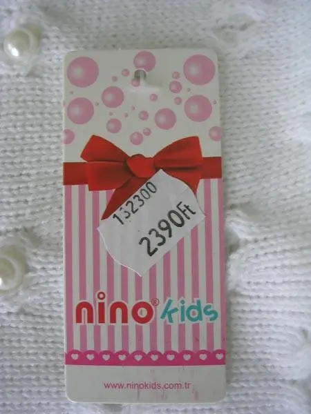 Foto do aviso oficial: Nino Kids Sobretudo de bebé — risco: Engasgamento