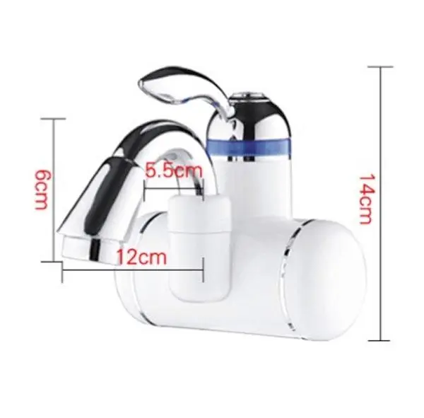 Photo de l’avis officiel: Ikon Heating Electric Faucet Robinet électrique — risque: Choc électrique (A12/0177/18)