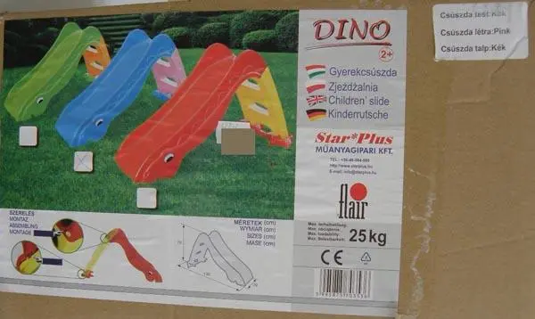 Photo de l’avis officiel: Flair Children' slide Diapositive — risque: Blessures