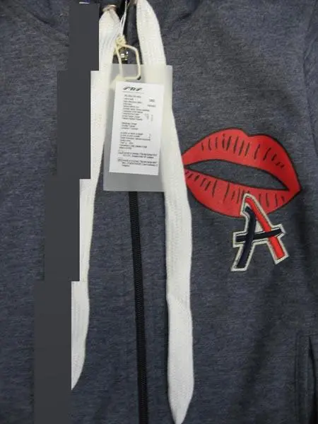 Foto dell’avviso ufficiale: Filip kid's fashion (fkf) TRENIRKA Giacca per bambini — rischio: Strangolamento