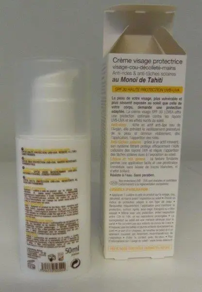 Photo de l’avis officiel: Lovea SPF 30 Haute Protection Écran solaire — risque: Risque chimique