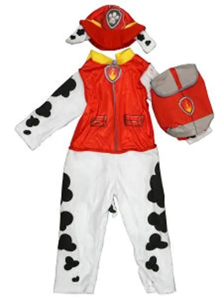 Photo from the official notice: Paw Patrol Marshall Costume fancy-dress costume — burns & suffocation risk