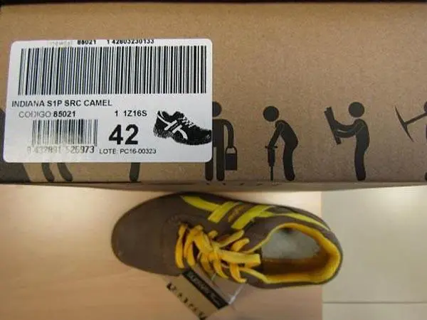 Photo de l’avis officiel: SUBWAY by JHAYBER Chaussures de sécurité — risque: Blessures