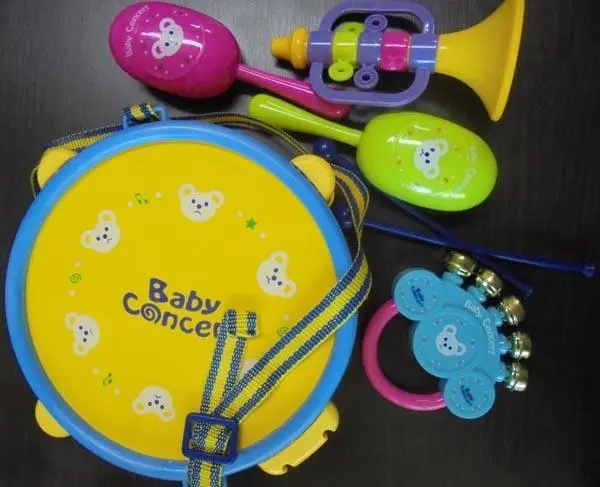 Photo from the official notice: Happy Star Baby concert toy music instruments — choking & strangulation risk