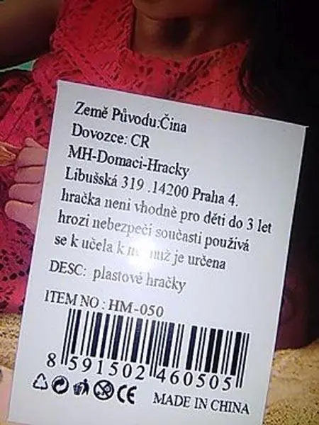 Foto do aviso oficial: MAGIC Boneca de plástico — risco: Químico