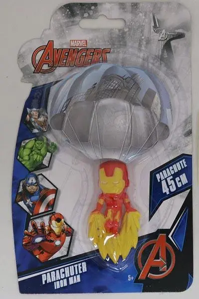 Foto dell’avviso ufficiale: Marvel / Marvel avengers Parachuter Giocattolo di plastica — rischio: Rischio chimico