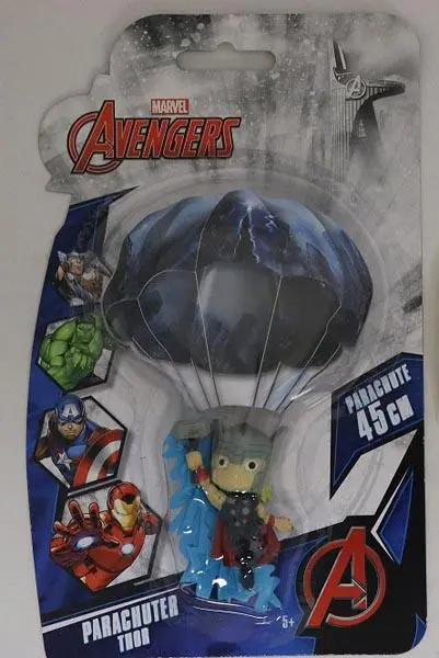 Foto dell’avviso ufficiale: Marvel / Marvel avengers Parachuter Giocattolo di plastica — rischio: Rischio chimico