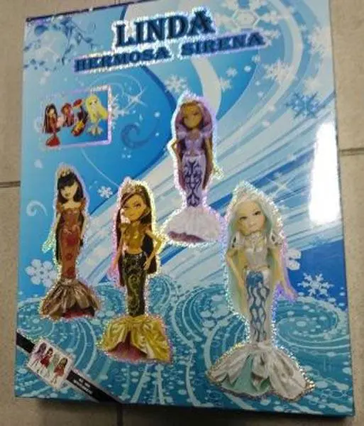 Foto do aviso oficial: LINDA HERMOSA SIRENA Boneca de plástico — risco: Químico