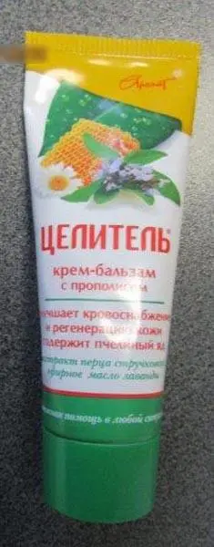 Photo de l’avis officiel: Крем-бальзам "Целитель" Crème pour la peau — risque: Risque chimique