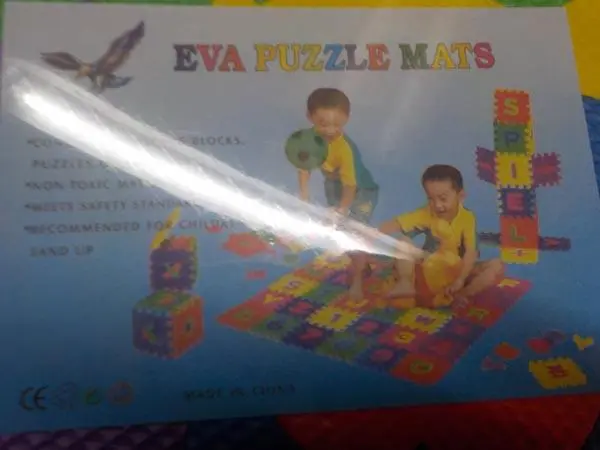 Foto dell’avviso ufficiale: Pianka Puzzle/ Eva puzzle mats Tappetino puzzle per bambini — rischio: Ostruzione delle vie aeree