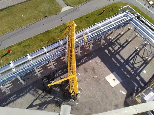 Photo from the official notice: Pellegrini Gantry Crane — injuries risk