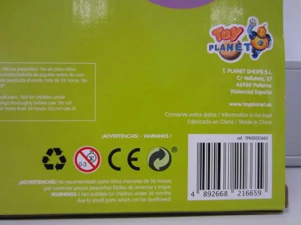Photo de l’avis officiel: Toy Planet La hora del té Ensemble de cuisine pour jouets — risque: Suffocation