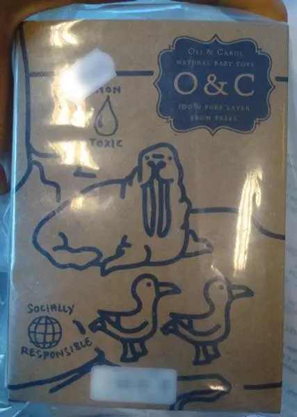 Foto dell’avviso ufficiale: Oli &amp; Carol Sammy l'otarie (Sammy the Seal) Giocattolo dei bambini — rischio: Ostruzione delle vie aeree & Lesioni