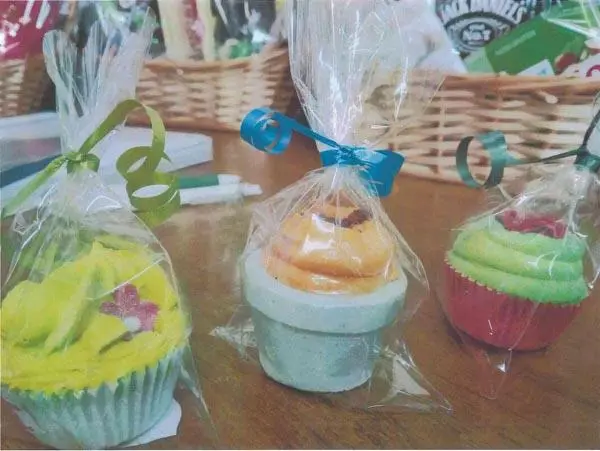 Photo from the official notice: BATHORA Fizzy Bathbomb - Koupelovy Cupcake bath salts — choking risk