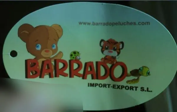 Photo de l’avis officiel: BARRADO Jouets souples — risque: Étouffement