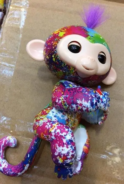 Foto dell’avviso ufficiale: Shatchi Finger monkey Giocattolo di plastica — rischio: Rischio chimico