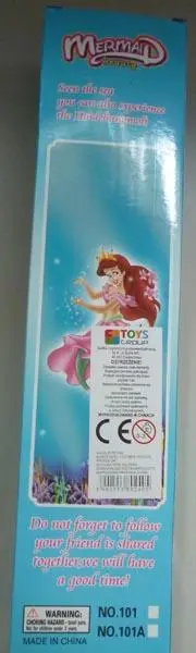 Foto do aviso oficial: Guangda / Toys Group Mermaid beauty Boneca de plástico — risco: Químico