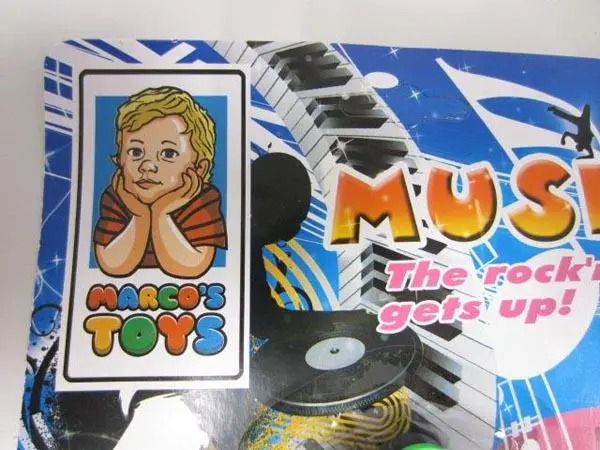 Photo de l’avis officiel: Marcos Toys "MUSIC" Guitare jouet — risque: Étouffement
