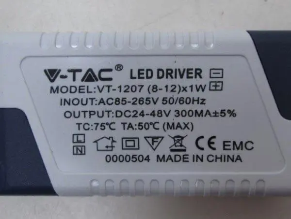 Foto do aviso oficial: V-TAC LED Panellight Luz LED — risco: Choque elétrico