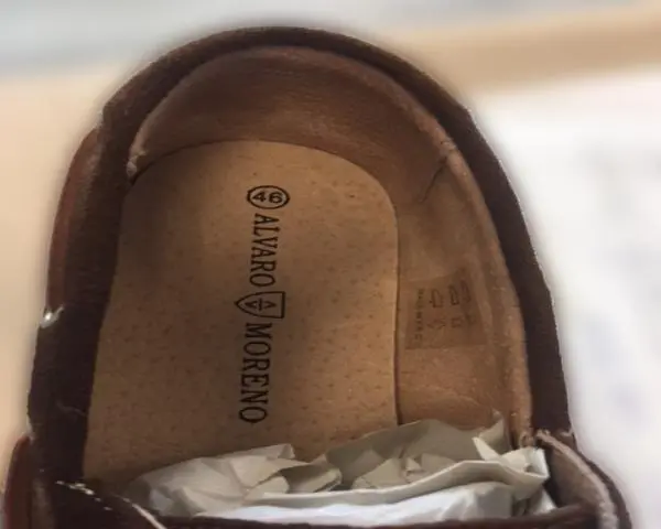 Foto dell’avviso ufficiale: Alvaro Moreno Scarpe da uomo — rischio: Rischio chimico