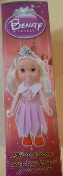 Foto do aviso oficial: Beauty Lovely Boneca de plástico — risco: Químico