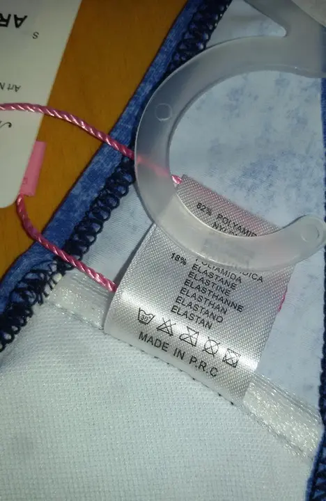 Photo de l’avis officiel: Modern Ocean Bikini des filles — risque: Blessures (A12/1006/18)