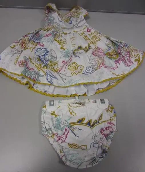 Photo from the official notice: La Ormiga babies' clothing set — choking risk (A12/1069/18)