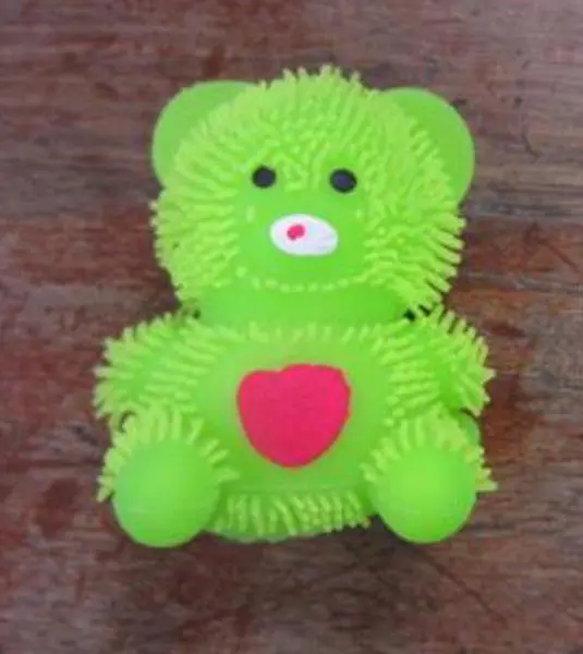 Foto do aviso oficial: Interibi Puffer brinquedos com pilhas — risco: Engasgamento