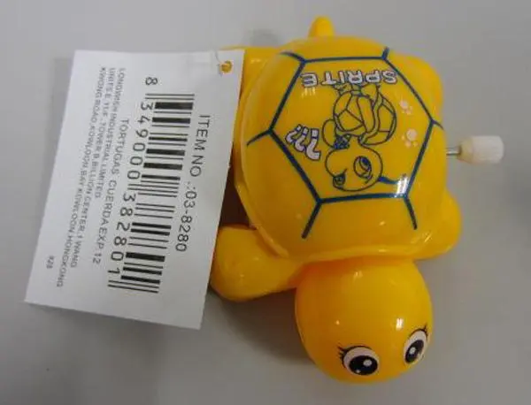 Foto dell’avviso ufficiale: Toinsa ‘SPRITE’ turtle and ‘GOOD LUCKY’ elephant Giocattolo di Wind-up — rischio: Ostruzione delle vie aeree