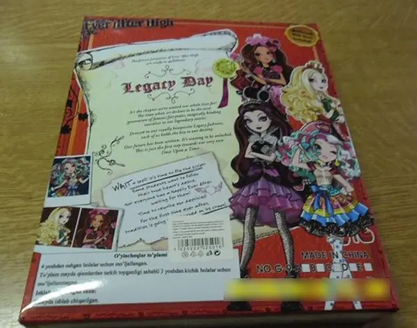 Foto do aviso oficial: Ever After High Boneca de plástico — risco: Químico
