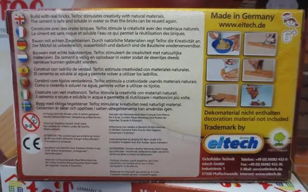 Photo de l’avis officiel: Teifoc, eitech Ensemble de construction de jouets — risque: Risque chimique