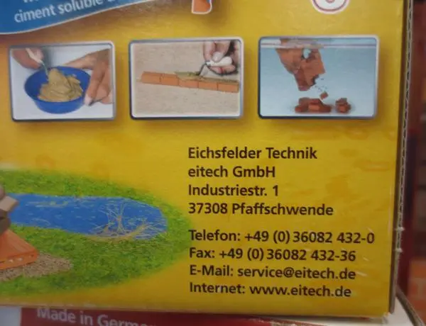 Photo de l’avis officiel: Teifoc, eitech Ensemble de construction de jouets — risque: Risque chimique