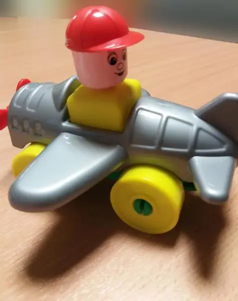 Photo from the official notice: Polesie Live by playing plastic toy — choking risk