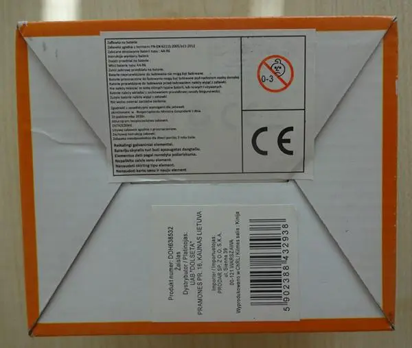 Photo from the official notice: Tip Lorry HAPPY plastic toy — choking risk