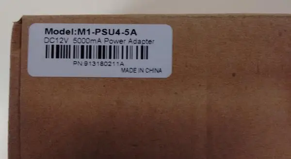 Photo de l’avis officiel: 500mA Power Adaptor Alimentation électrique — risque: Choc électrique & Incendie