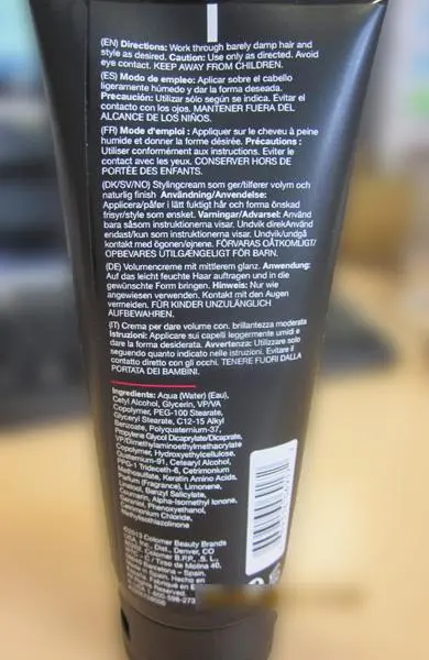 Photo de l’avis officiel: D.FI Volume Cream Crème capillaire — risque: Risque chimique