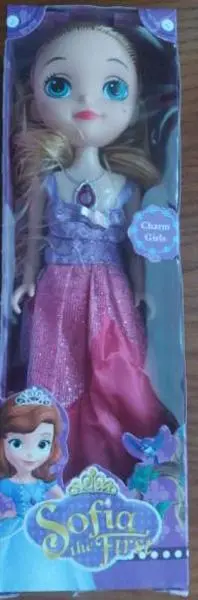 Foto do aviso oficial: Charm Girls Sofia the First Boneca de plástico — risco: Químico