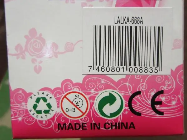 Photo from the official notice: Beautiful Fashion Girl plastic doll — chemical risk (A12/1167/18)