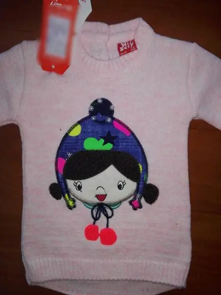 Foto aus der offiziellen Meldung: Wii Bery Kinder Sweatshirt — Risiko: Ersticken