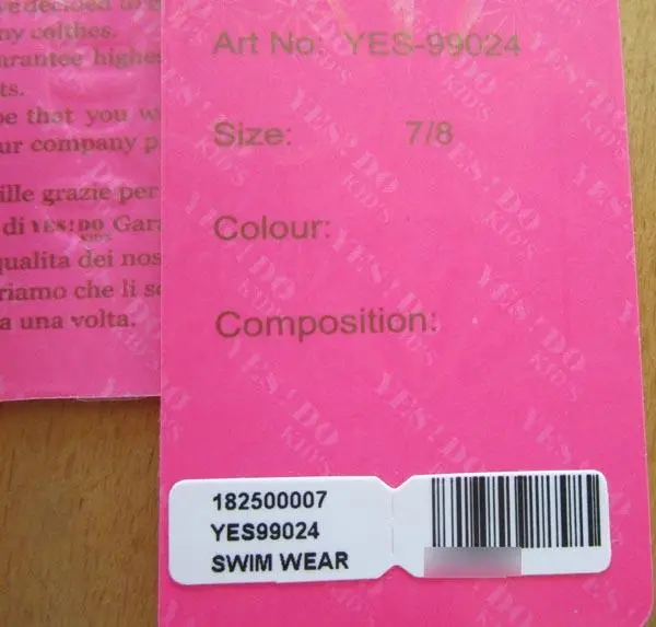 Foto dell’avviso ufficiale: YES ! DO KIDS Bikini per ragazze — rischio: Lesioni (A12/1190/18)