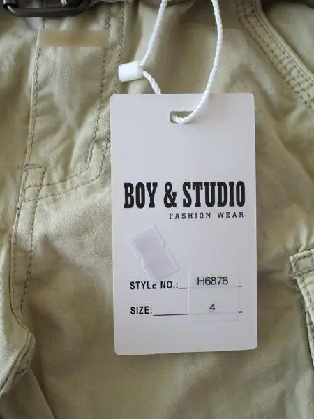 Photo de l’avis officiel: Boy &amp; Studio Shorts pour garçons — risque: Blessures