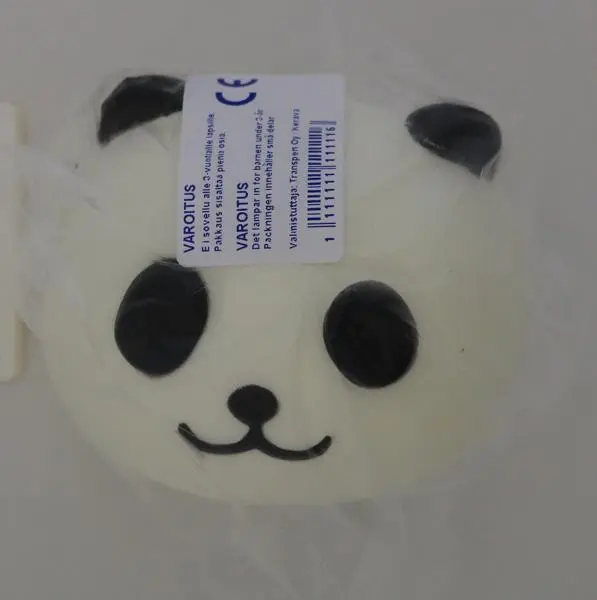 Photo from the official notice: Soft plastic toy — choking risk
