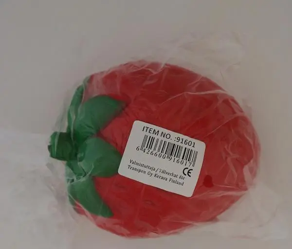 Photo from the official notice: Soft plastic toy — choking risk